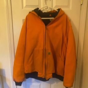 Carhartt Orange Blaze Hoodie Jacket